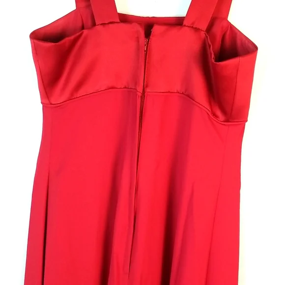 EUC Alfred Angelo Red Evening Gown - Picture 8 of 10